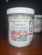 Santa's Cookies Candle