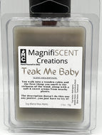 Teak Me Baby Wax Melts